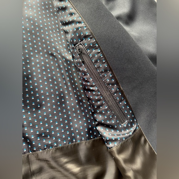 Haggar Men’s Black Slim Fit Suit Blazer 46R - Picture 8 of 10